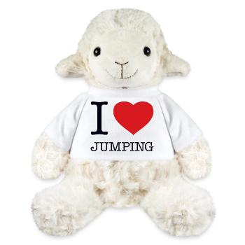 I LOVE JUMPING - MiniFeet® Schaf Annika - Weiß - Vorne