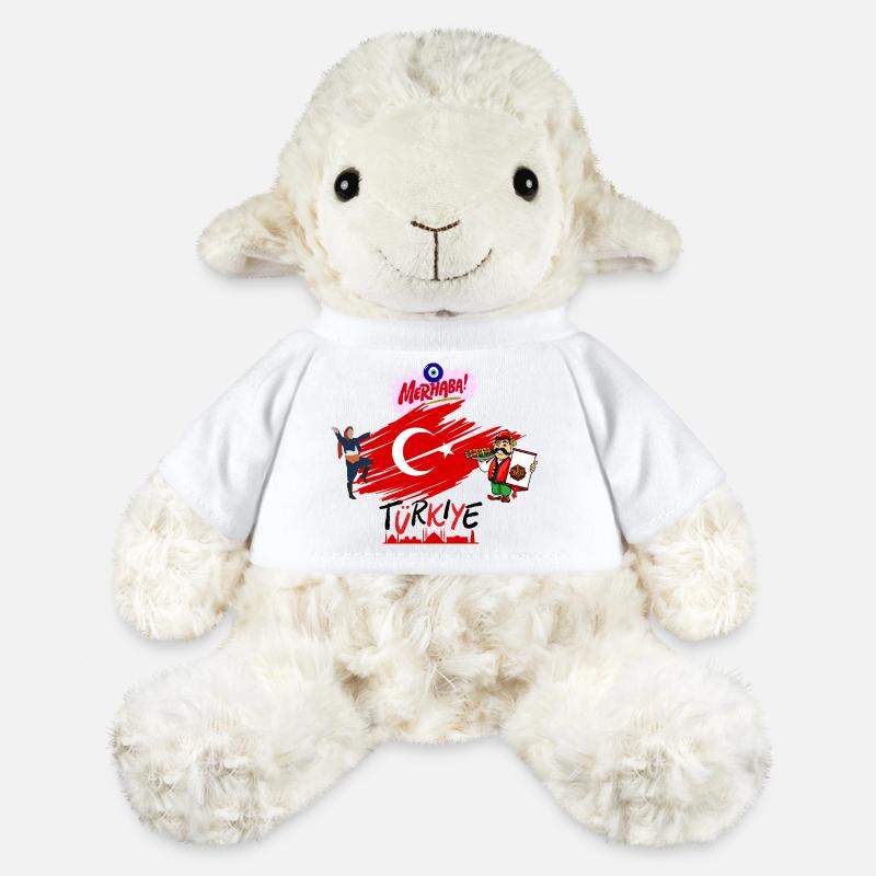 Turkiye Bro's on Fire - MiniFeet® Sheep Annika - white