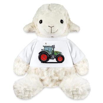 Traktor, den jeder mag - MiniFeet® Schaf Annika - Weiß - Vorne