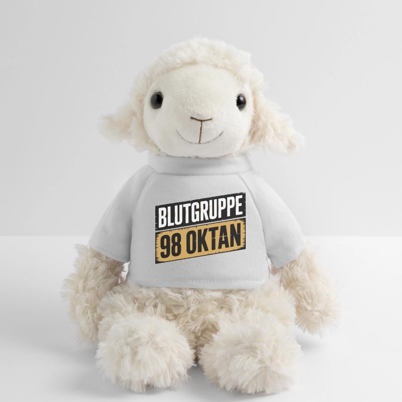 Groupe sanguin 98 octane - Conception de l’essence Mouton en peluche Annika MiniFeet®