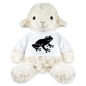 Frosch Symbol - MiniFeet® Schaf Annika - Weiß - Vorne