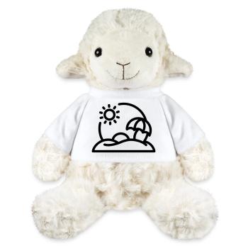 vacances - Mouton en peluche Annika MiniFeet® - blanc - Devant