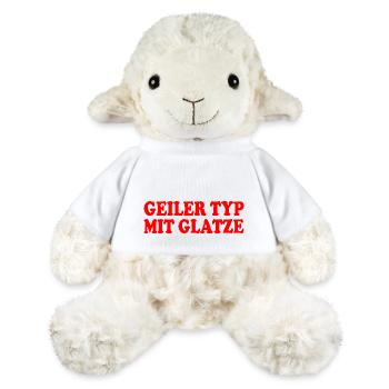 guy with bald head - MiniFeet® Sheep Annika - white - Front