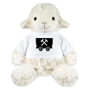 Bonne chance! Logo Lore et Lore - Mouton en peluche Annika MiniFeet® - blanc - Devant