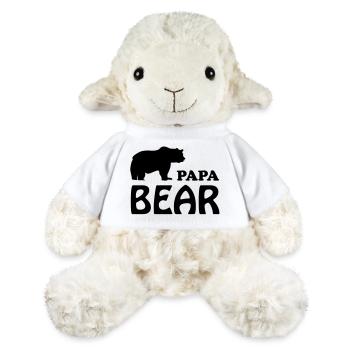 papa bear daddy dad - MiniFeet® Sheep Annika - white - Front