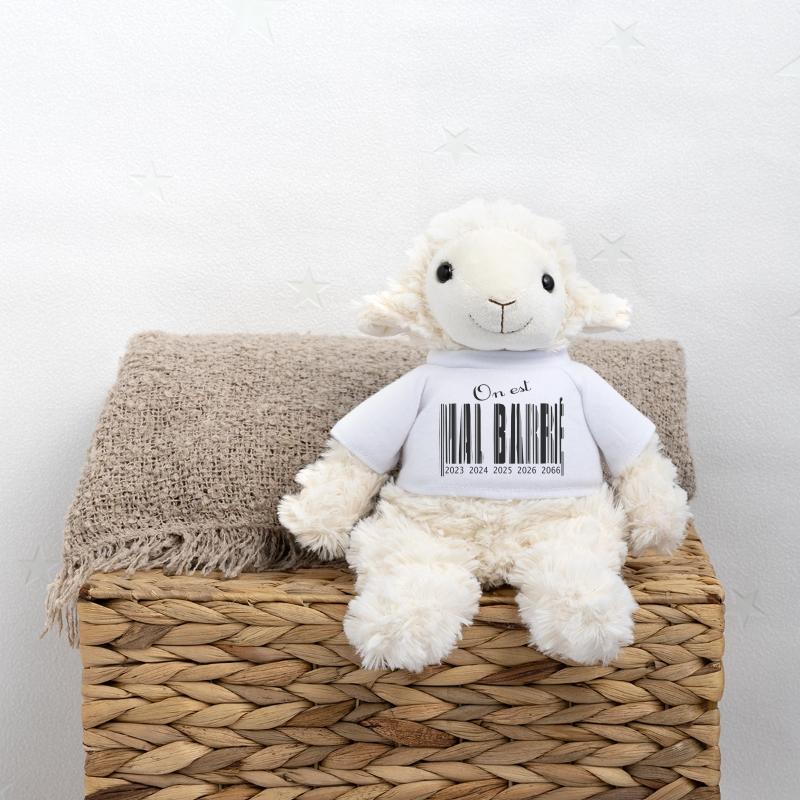Schlecht durchgestrichener Barcode MiniFeet® Schaf Annika