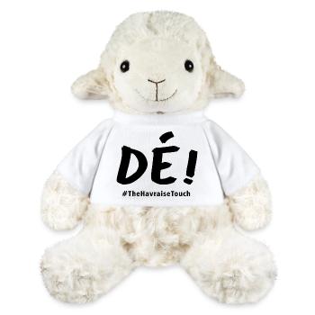 Dé !! - Mouton en peluche Annika MiniFeet® - blanc - Devant