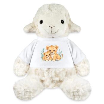 cuddling lion cubs - MiniFeet® Sheep Annika - white - Front
