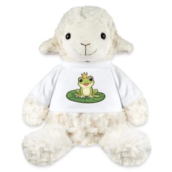 Froschkönig auf Seerose - MiniFeet® Schaf Annika - Weiß - Vorne