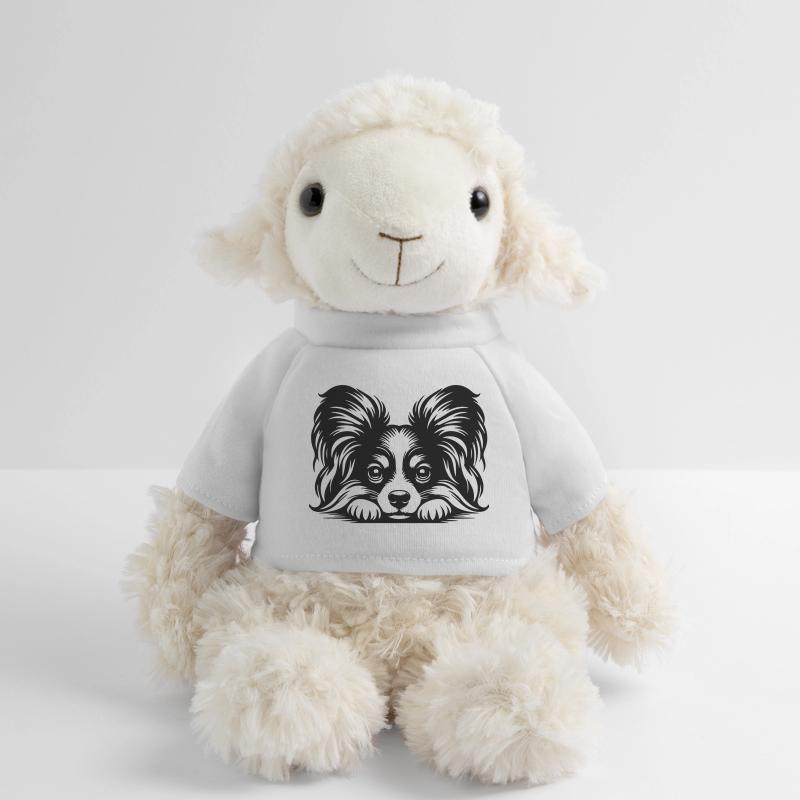 Tête de papillon avec pattes Mouton en peluche Annika MiniFeet®