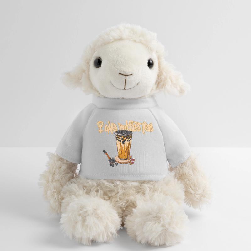 Bubble Tea // Illustration Mouton en peluche Annika MiniFeet®