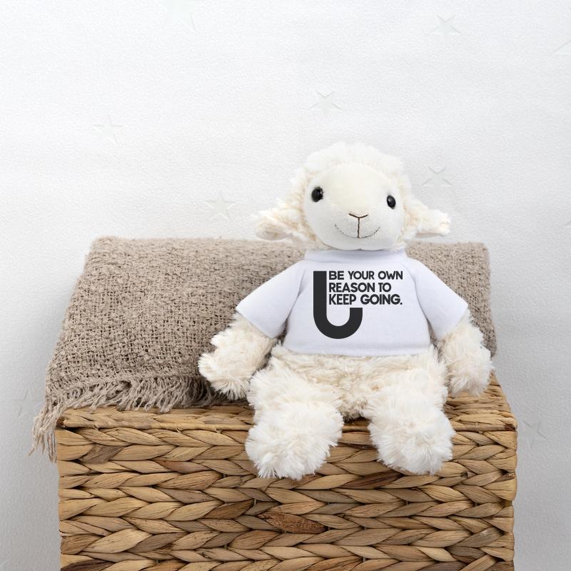 Lebendiges Mandala Abstraktes Muster MiniFeet® Schaf Annika