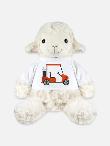 Golfwagen - MiniFeet® Schaf Annika - Weiß