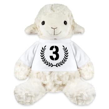 3 Kranz - MiniFeet® Schaf Annika - Weiß - Vorne
