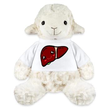 Gallenblasenleber - MiniFeet® Schaf Annika - Weiß - Vorne