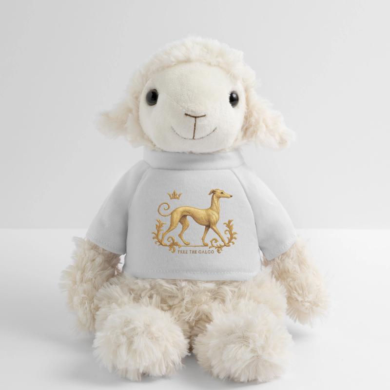 Free the Galgo - Embroidery Nr01 MiniFeet® Schaf Annika