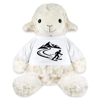 Ski Mountains Slope - MiniFeet® Sheep Annika - white - Front