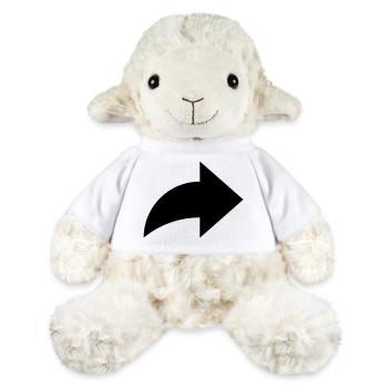 Pfeil, share - MiniFeet® Sheep Annika - white - Front