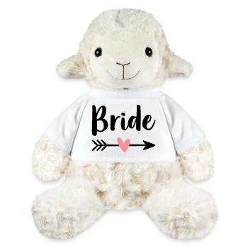 Bride cupid arrow bachelorette party gift - MiniFeet® Sheep Annika - white - Front