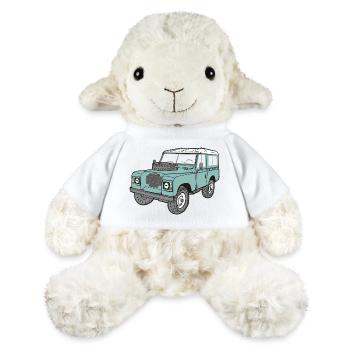 Landy 4x4 Land - Rover Serie3 LaRo Defender - MiniFeet® Schaf Annika - Weiß - Vorne