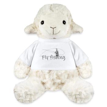Fly fishing - Mouton en peluche Annika MiniFeet® - blanc - Devant
