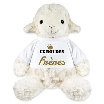 Frère / Frere / Bébé / Frérot / Naissance / Enfant - Mouton en peluche Annika MiniFeet® - blanc - Devant