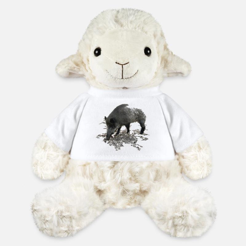 Wild boar - MiniFeet® Sheep Annika - white