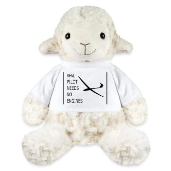 Segelflugzeug - MiniFeet® Schaf Annika - Weiß - Vorne