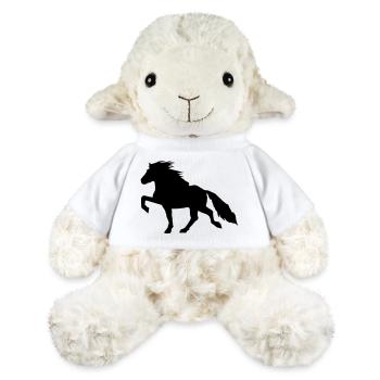 Kraftvolles Islandpferd Tölt 7 - MiniFeet® Schaf Annika - Weiß - Vorne