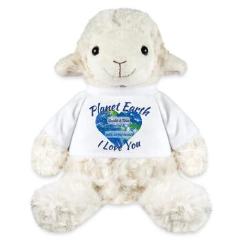 Planet Earth I Love You - MiniFeet® Schaf Annika - Weiß - Vorne