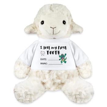J’ai perdu le nom de mon certificat de première dent - Mouton en peluche Annika MiniFeet® - blanc - Devant