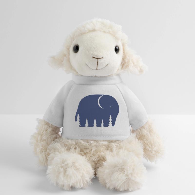 Ein Elefant oder ein Wald in dieser Fun Optical Illusi MiniFeet® Schaf Annika