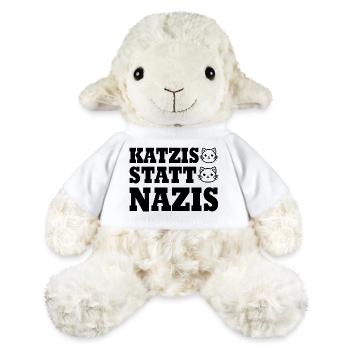 katzis statt nazis - MiniFeet® Schaf Annika - Weiß - Vorne
