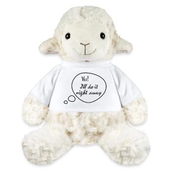 Rickel's Design: I'll do it right away - MiniFeet® Schaf Annika - Weiß - Vorne