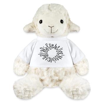 Bande dessinée Bang - Mouton en peluche Annika MiniFeet® - blanc - Devant