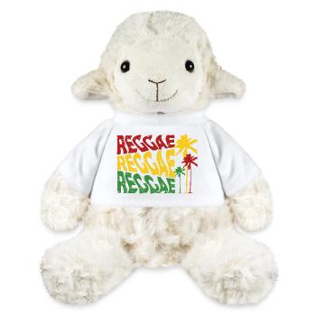 Palmiers Reggae - Mouton en peluche Annika MiniFeet® - blanc - Devant