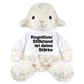L’IMMOBILISATION COGNITIVE EST VOTRE FORCE. SARCASME - Mouton en peluche Annika MiniFeet® - blanc - Devant