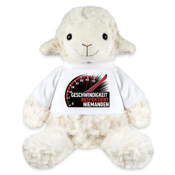 Geschwindigkeit – Auto T-Shirt - MiniFeet® Schaf Annika - Weiß - Vorne