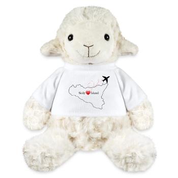 Île de Sicile - Mouton en peluche Annika MiniFeet® - blanc - Devant