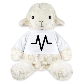 battement de coeur - Mouton en peluche Annika MiniFeet® - blanc - Devant