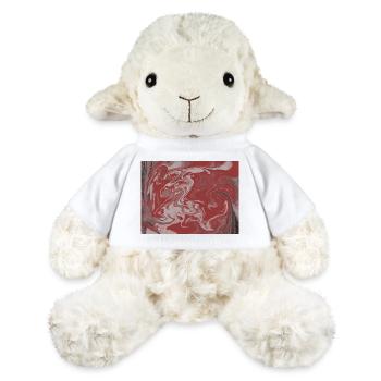 Marble Swirl Red-Grey - MiniFeet® Sheep Annika - white - Front