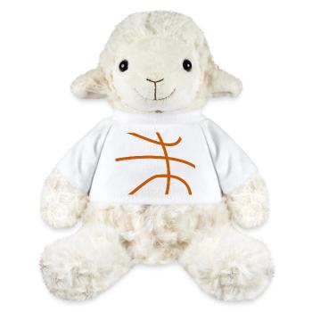 Basketball Basketballer - MiniFeet® Schaf Annika - Weiß - Vorne