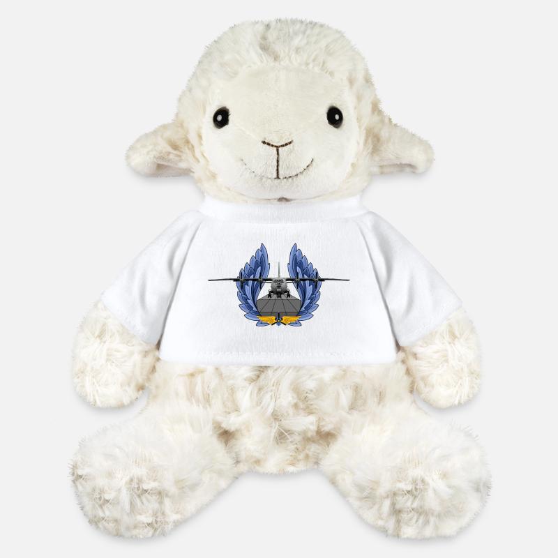 An-12 - Mouton en peluche Annika MiniFeet® - blanc