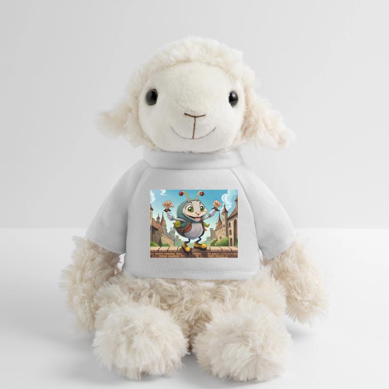 Sur le mur à l’affût Auf der Mauer Mouton en peluche Annika MiniFeet®
