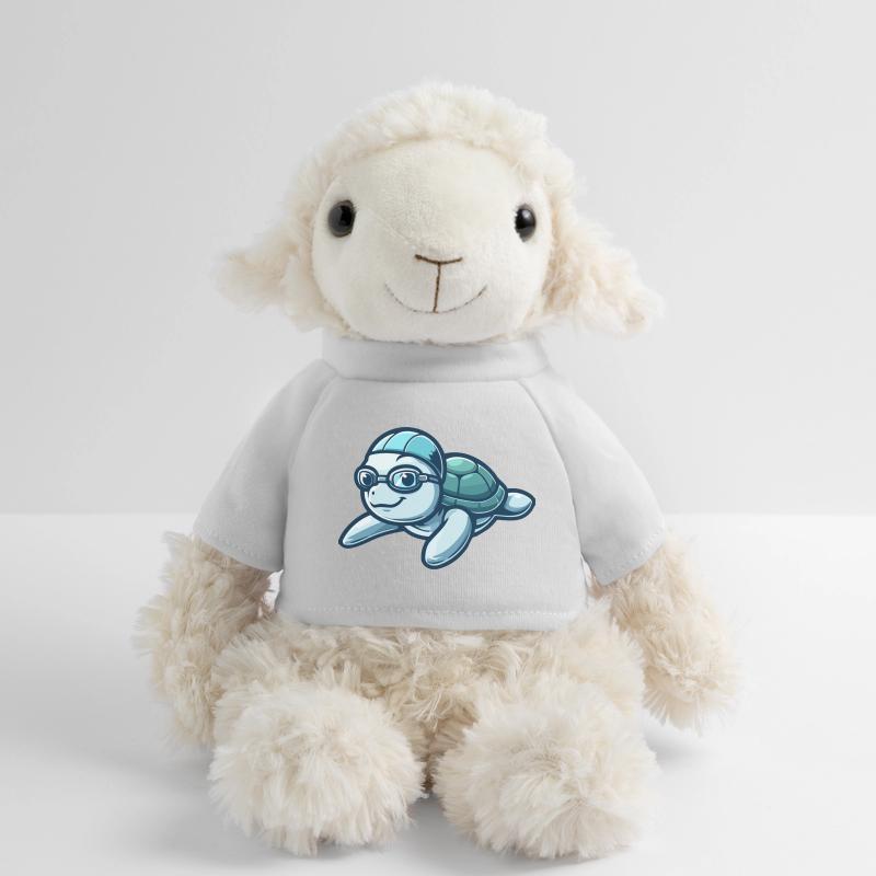 Learned Loggerhead: The Oceanic Scholar MiniFeet® Sheep Annika