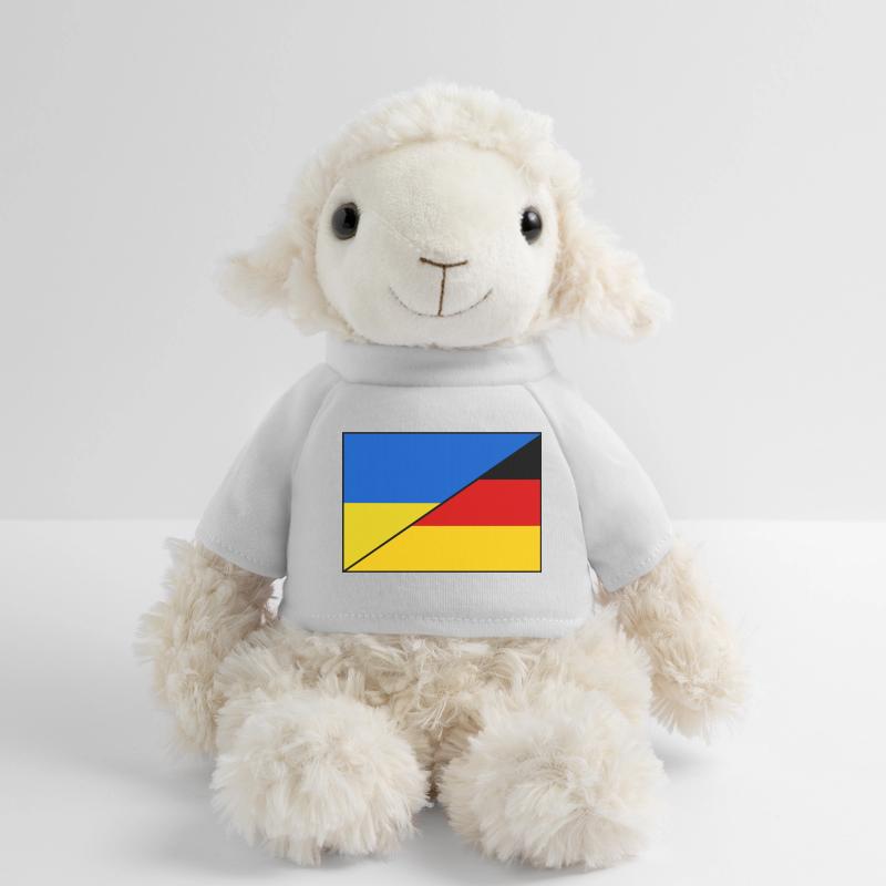 Ukraine Germany Flag, Patch MiniFeet® Sheep Annika