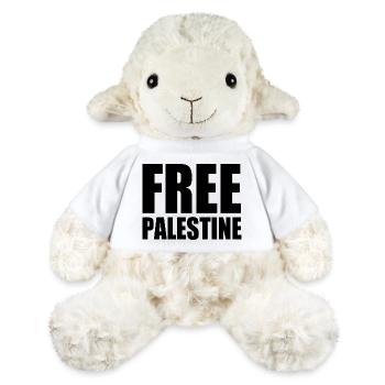 Free palestine - MiniFeet® Schaf Annika - Weiß - Vorne