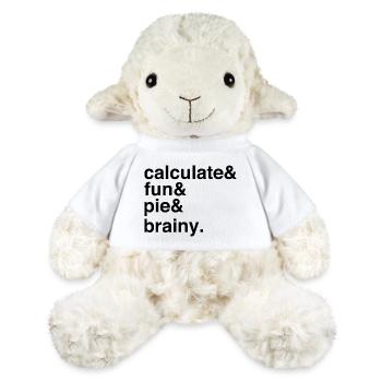 Calculer Joy Pie Lover Clever Challenge - Mouton en peluche Annika MiniFeet® - blanc - Devant