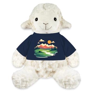 Picturesque mountain landscape combined in peace and nature - MiniFeet® Sheep Annika - french navy - Front