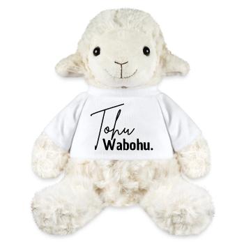 "Tohu Wabohu – Das kreative Chaos des Lebens!" - MiniFeet® Schaf Annika - Weiß - Vorne
